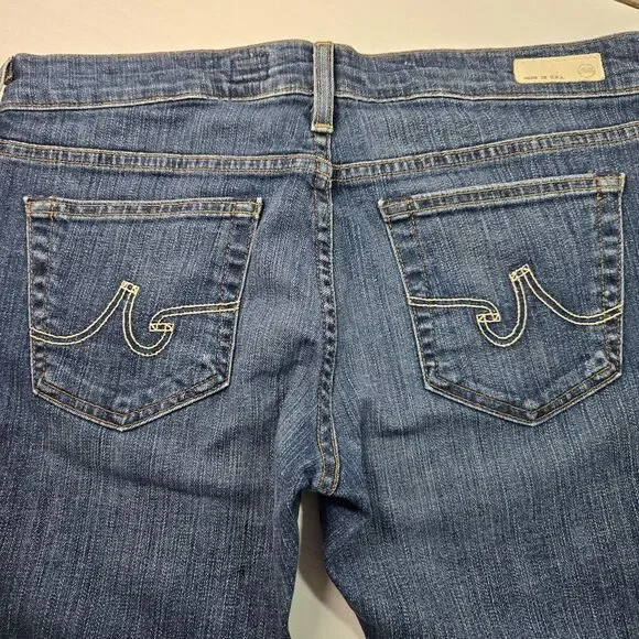 Adriano Goldschmied Jeans Women's Size 30 Tomboy Crop Relaxed Straight Capri Low - Picture 5 of 10